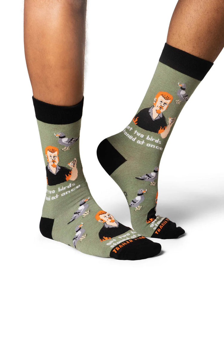 Trailer Park Boys - Ricky Stoned Socks - GRN
