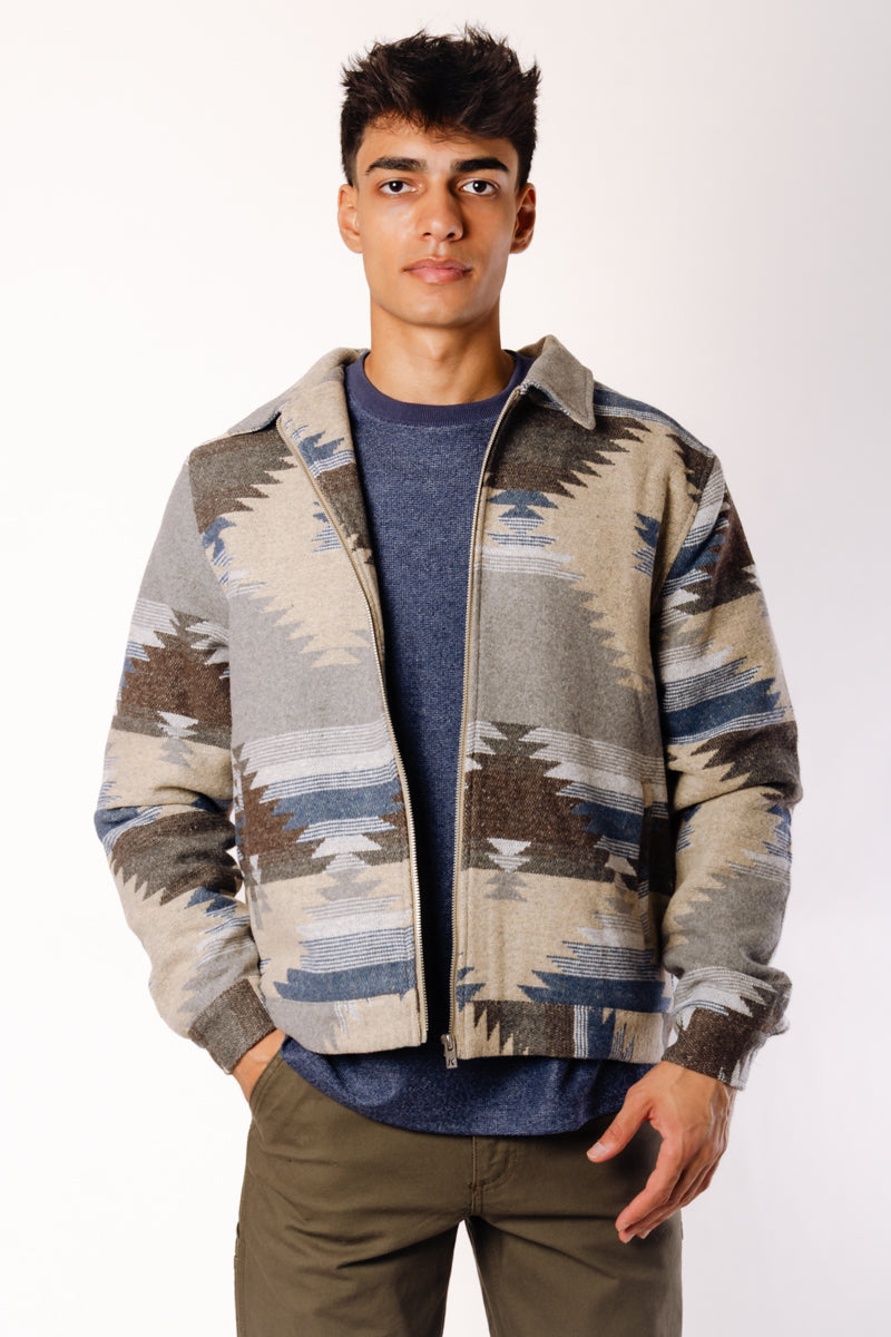 Tribal Jacket - BLU
