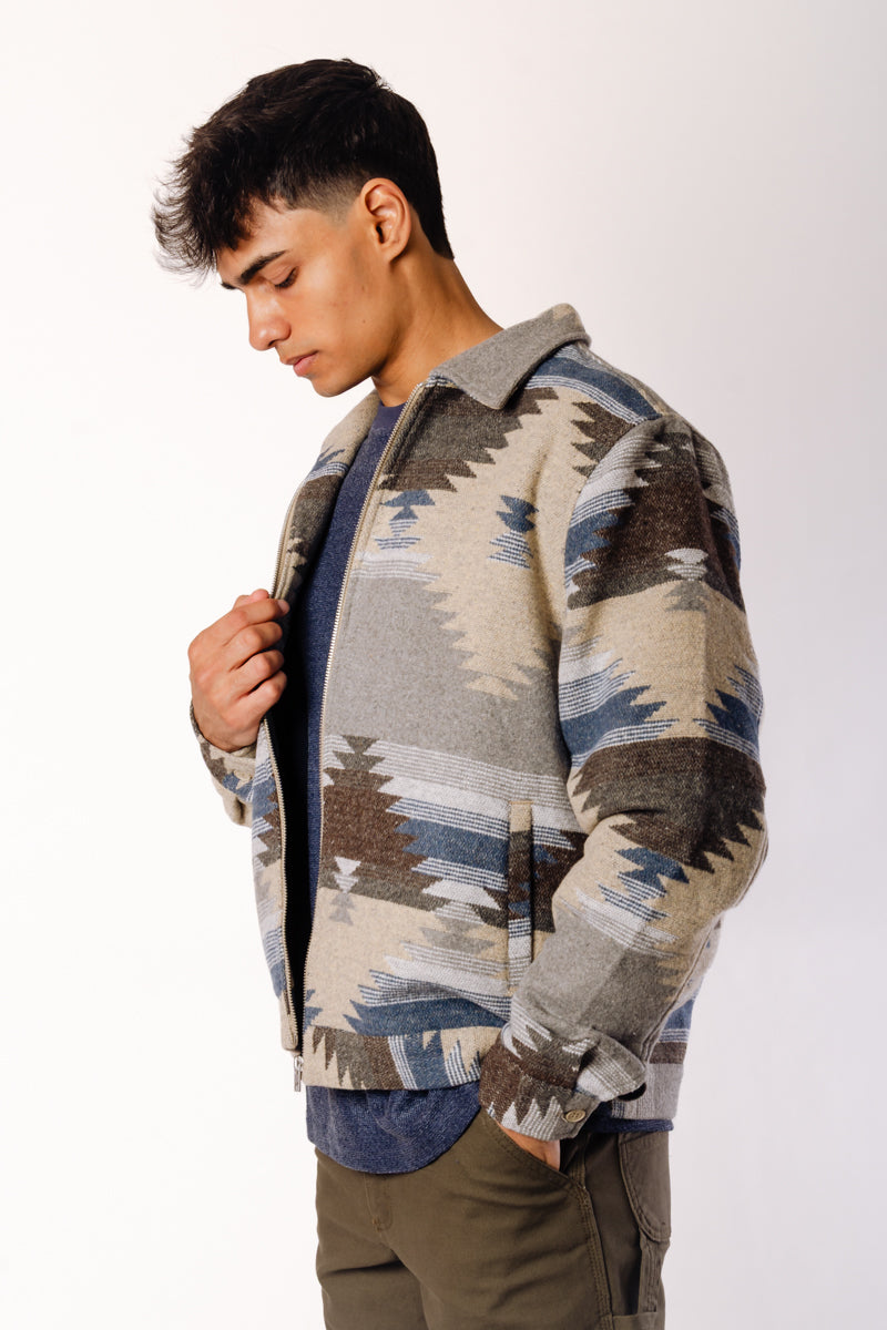 Tribal Jacket - BLU