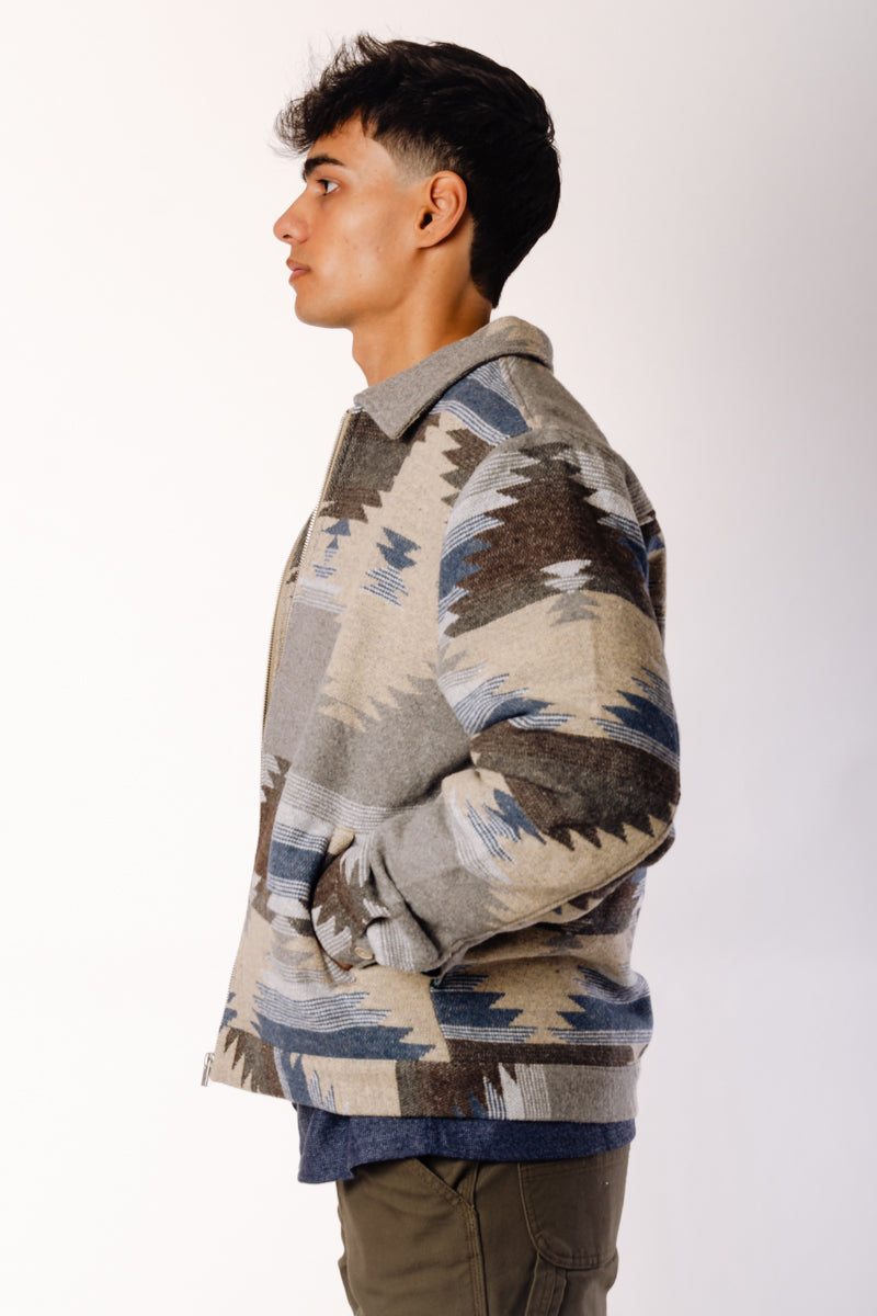Tribal Jacket - BLU