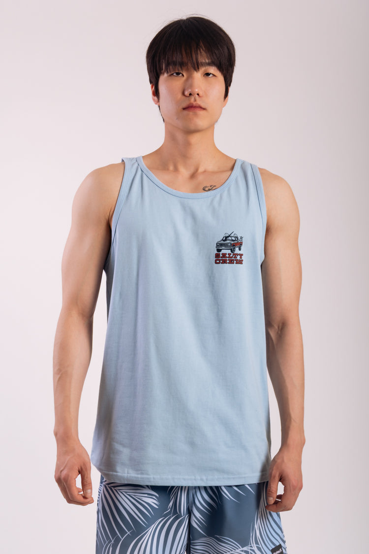 Truck Stop Tank Top - SKY