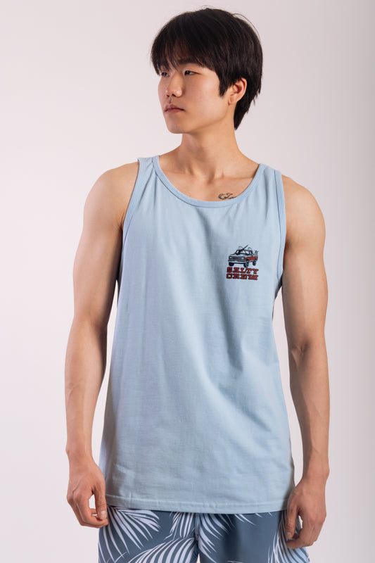Truck Stop Tank Top - SKY