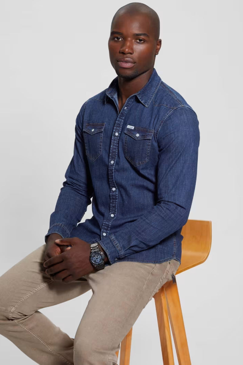 Truckee Denim Western Shirt - SAF