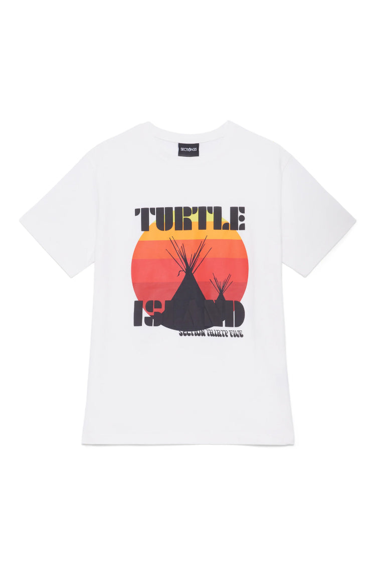 Unisex Turtle Island Tee - CRM