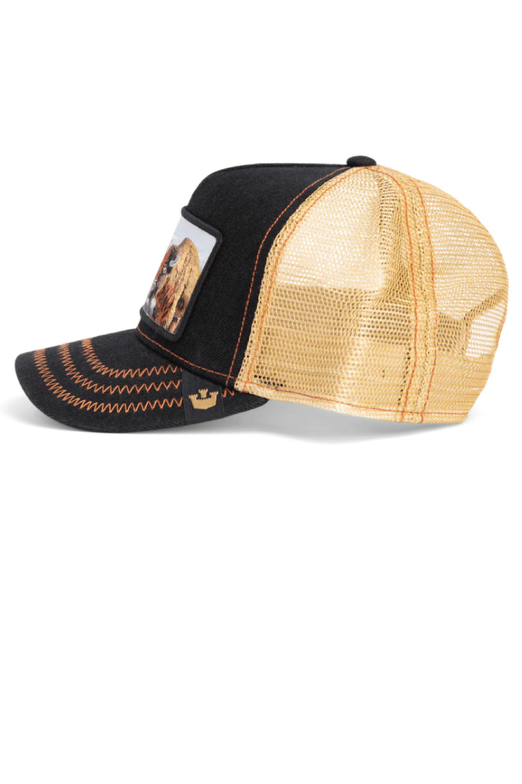 Unisex Built Tough Trucker Hat - BLK