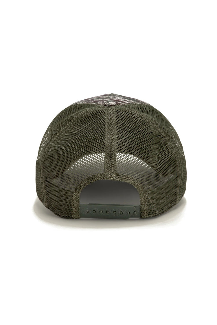 Unisex Camo Engraved Bass Trucker Hat - CAM
