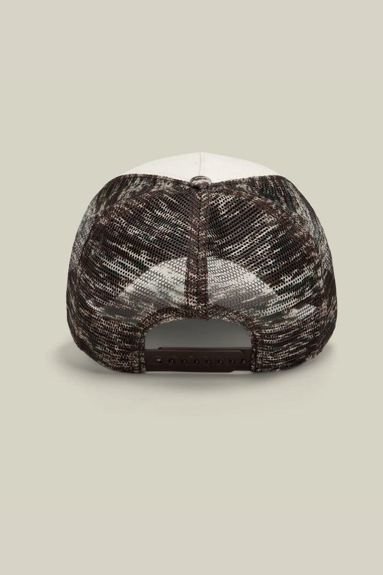 Unisex Camo Rocker Duck Trucker Hat - CAM