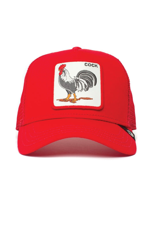 Unisex Cock Trucker Hat - RED