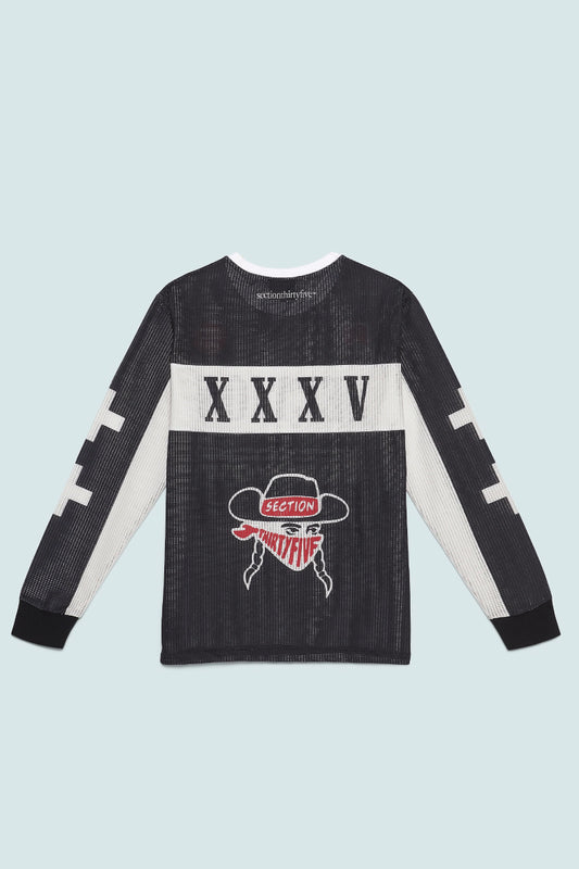 Unisex Grand Exit Moto Jersey - BLK
