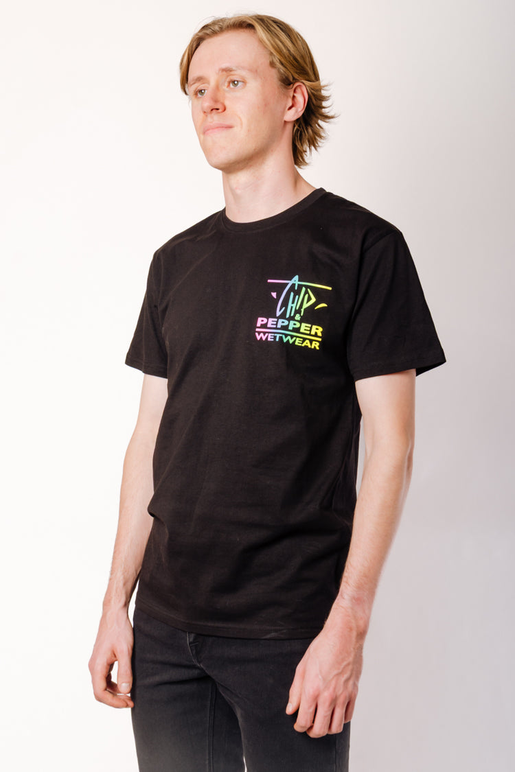 Unisex Lite Brite Tee - BLK