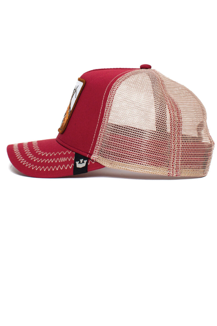 Unisex The Goat Trucker Hat - RED