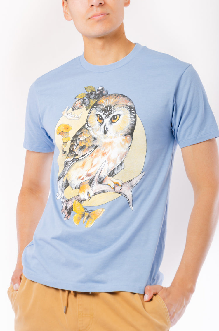 Unisex Wild Owl Tee - LTB