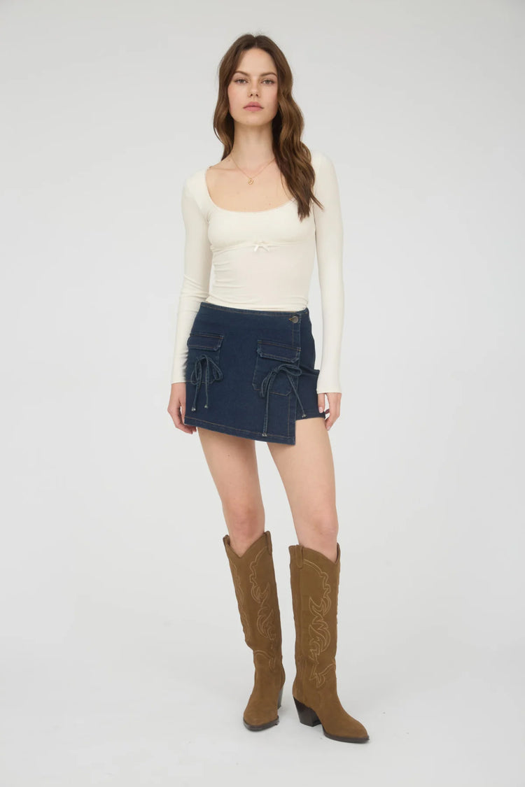 Vanessa Long Sleeve Top - CRM