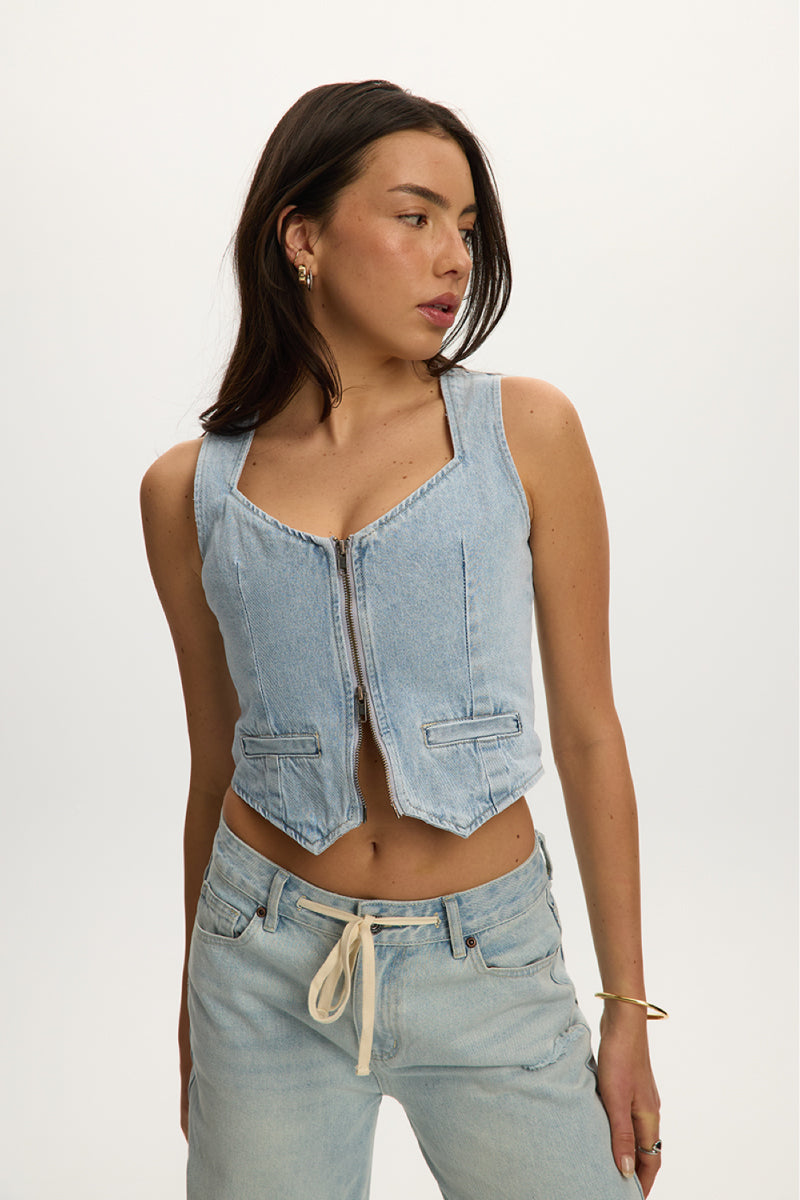 Vera Denim Vest - LTB