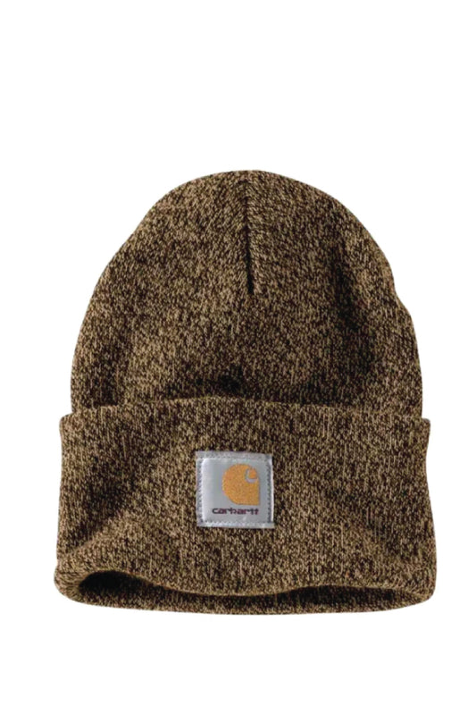 Watch Beanie - Dark Brown / Sandstone - Brown