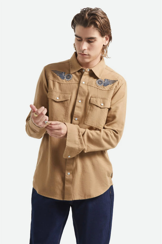 Waylon Lightweight Overshirt - BRN