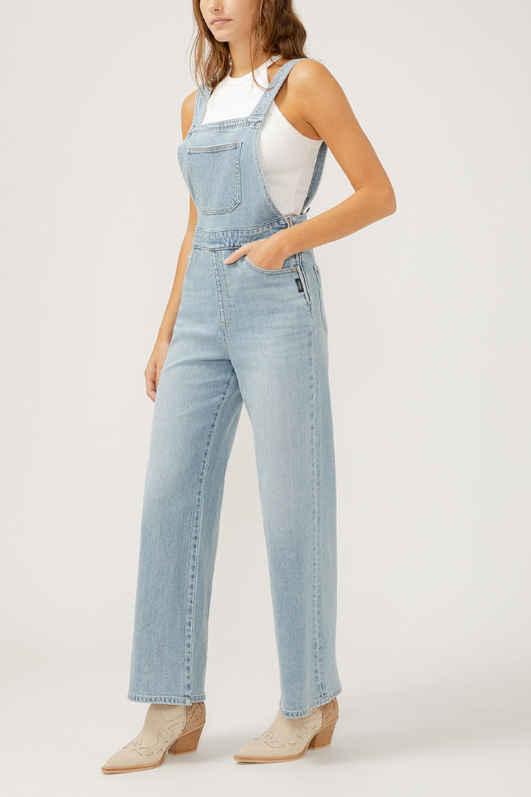 Wide Leg Overalls - 31