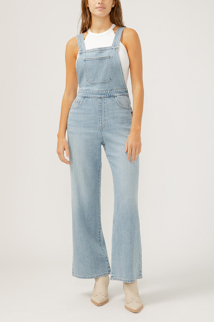 Wide Leg Overalls - 31
