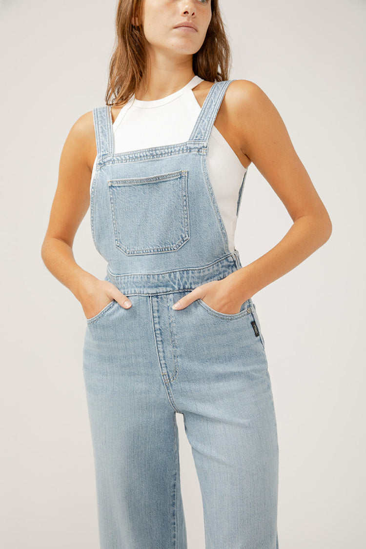 Wide Leg Overalls - 31