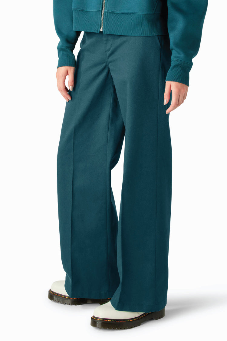 Wide Leg Work Pants - 32