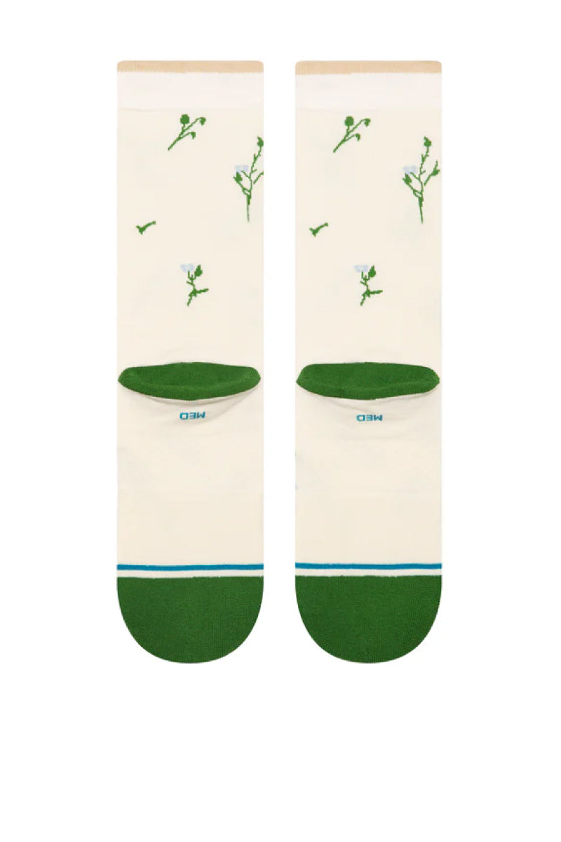 Wildflower Crew Sock - IVO