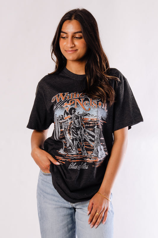 Willie Nelson Cowboy Tee - CHR
