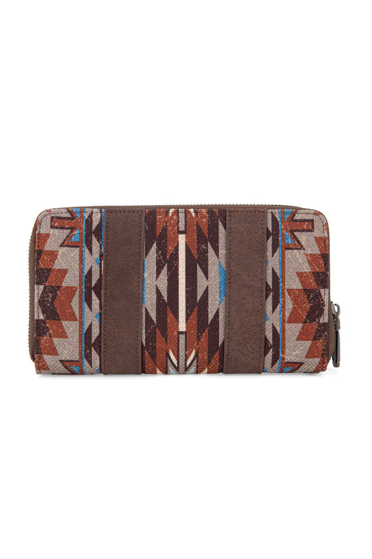 Wrangler Southwest Art Print Wallet - COF