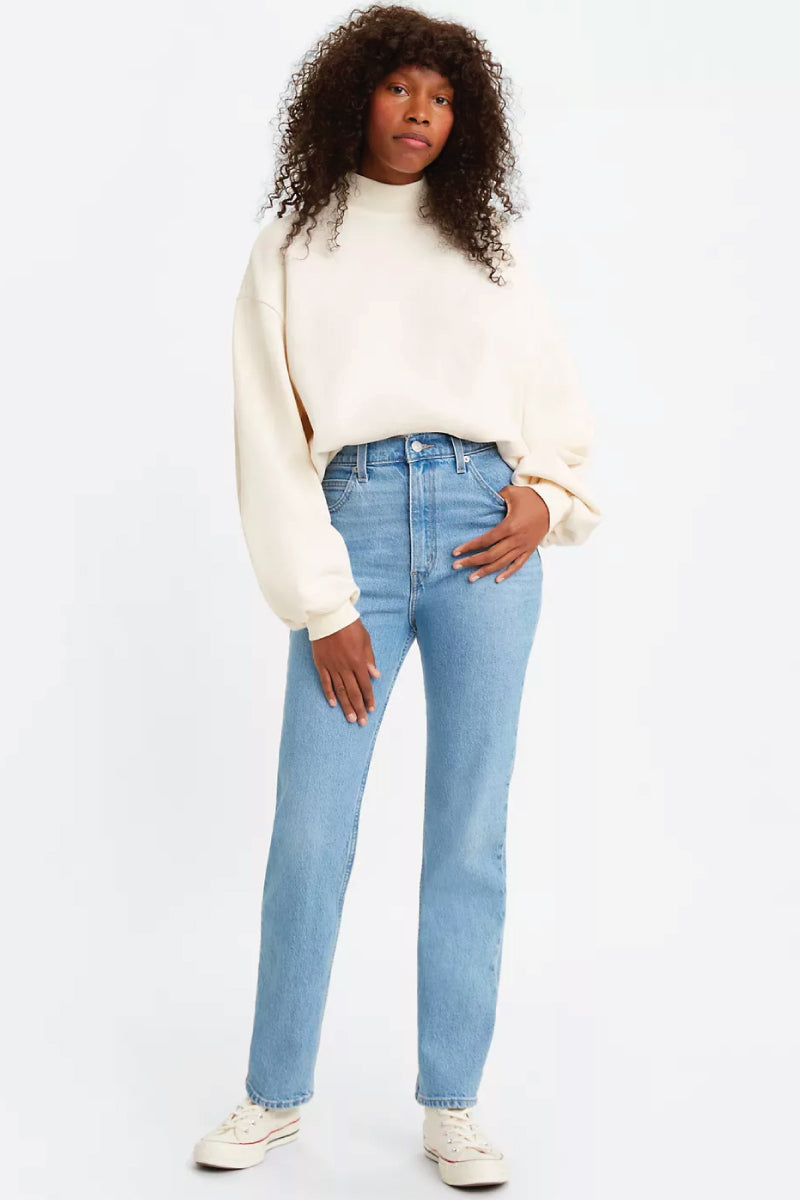 LEVI'S Women's 70s High Rise Straight Jean