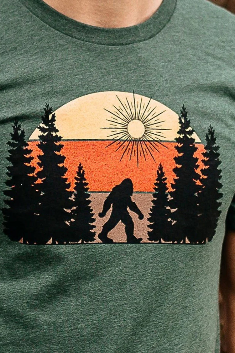 Sunset Sasquatch Stroll Tee - FOR