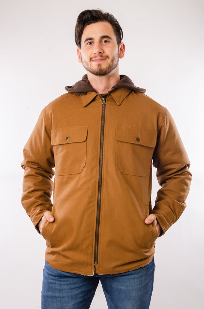 Sherpa Lined Duck Jacket