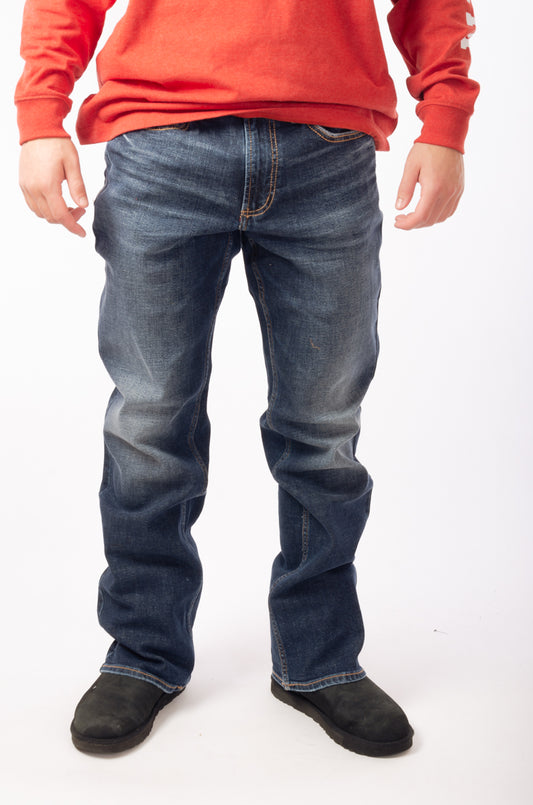 Zac Relaxed Straight Fit Jeans - 34