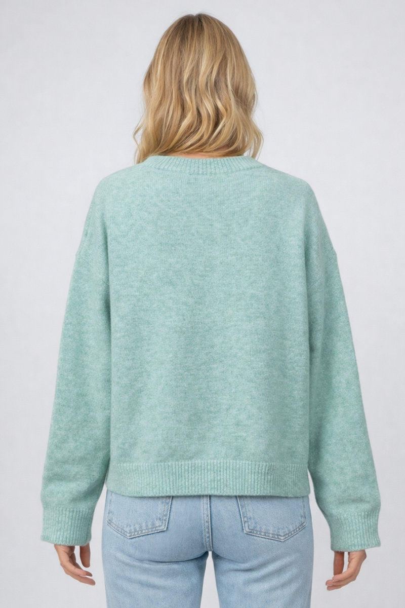 3 Ducks Crew Sweater - GRN