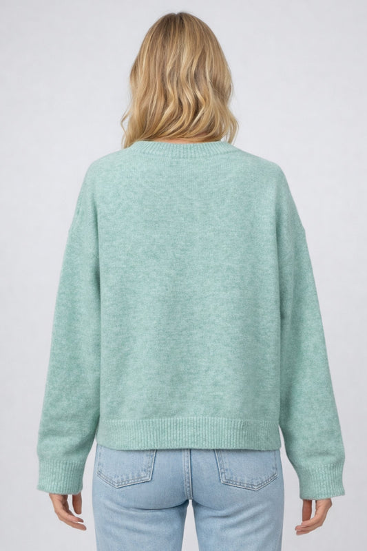 3 Ducks Crew Sweater - GRN