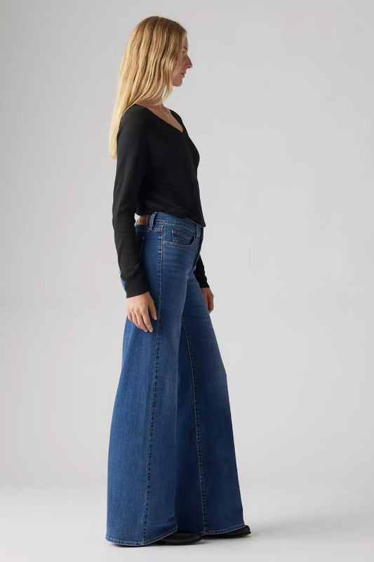 318 Shaping Wide Leg Jeans - 32
