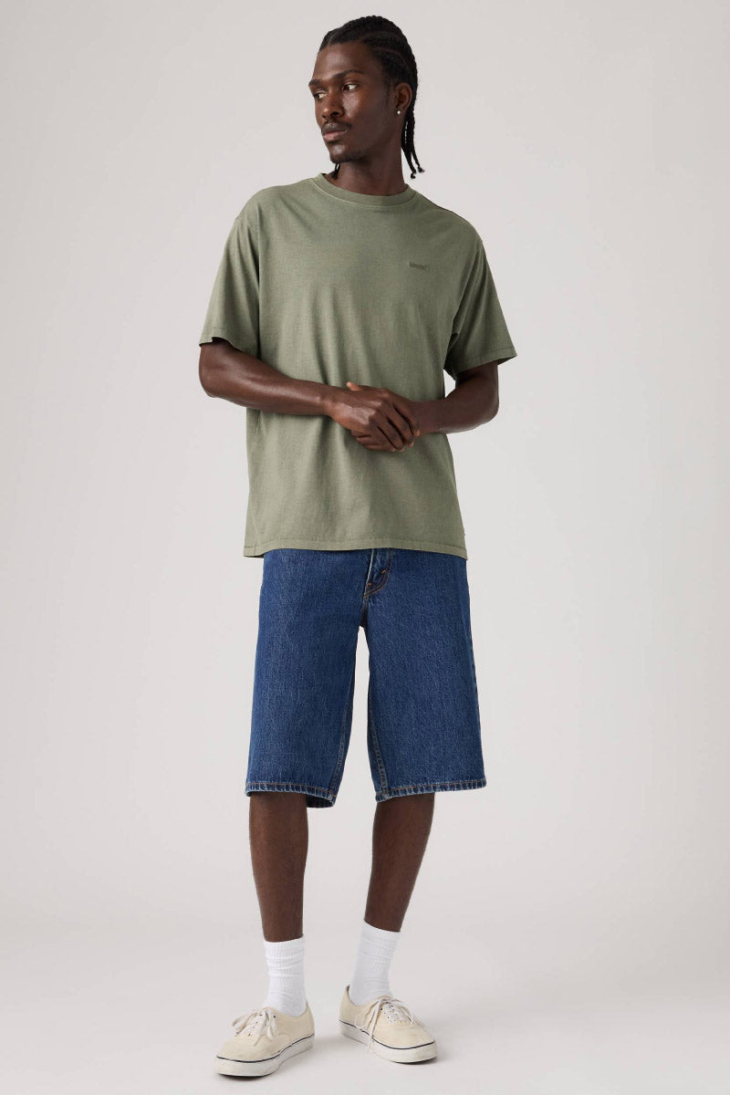 Levi's 470 Baggy Shorts RinseRuler W32 ④ Levi's Mens 470 Baggy Shorts | Below The Belt – Below The Belt Store
