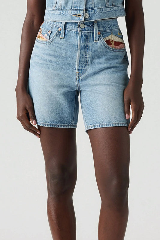 501 Mid Thigh Shorts - DES