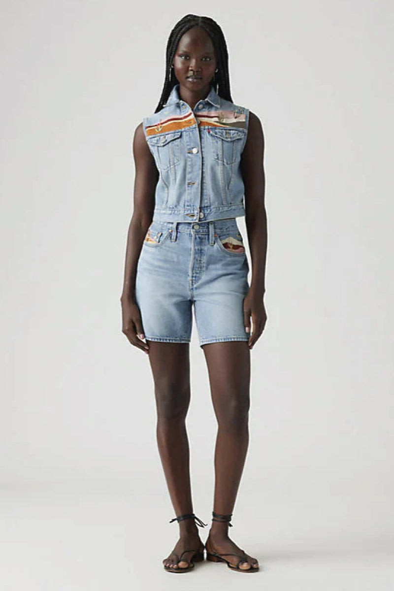 501 Mid Thigh Shorts - DES