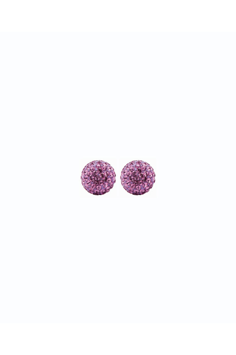 6mm Sparkle Ball Earrings