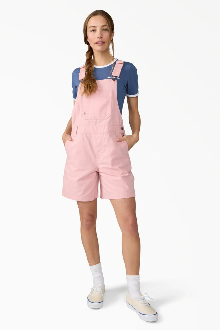 Relaxed Fit Bib Shortalls  - L47
