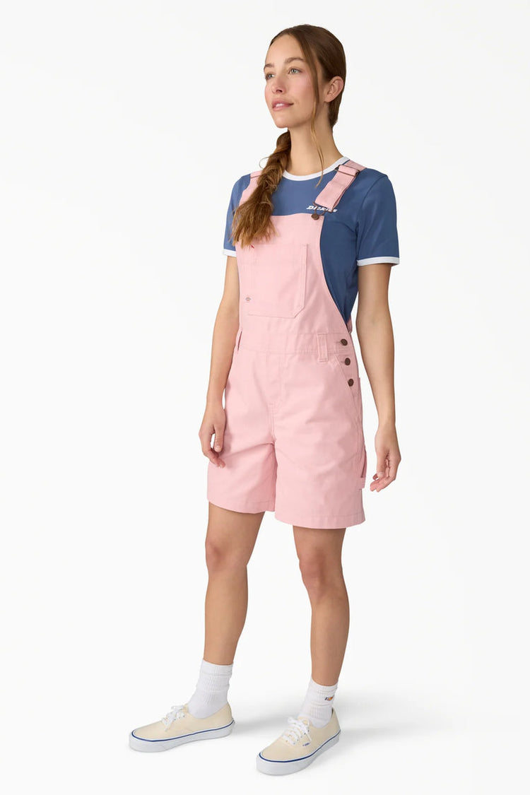 Relaxed Fit Bib Shortalls  - L47