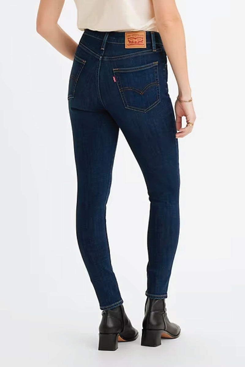 High-rise skinny jeans