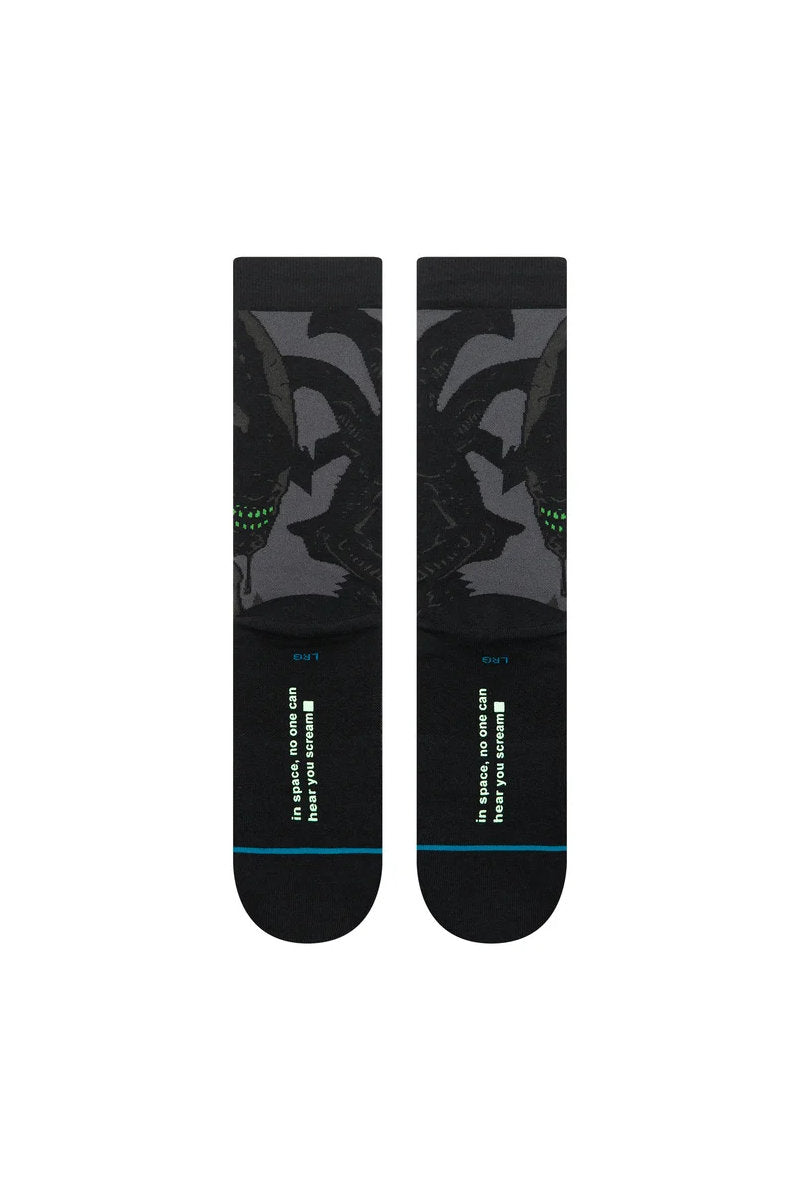 Alien x Stance Alien Crew Sock