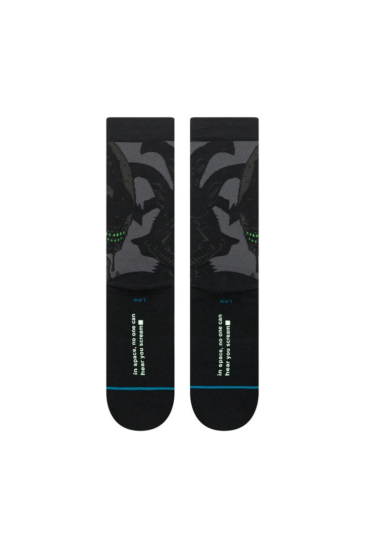 Alien x Stance Alien Crew Sock