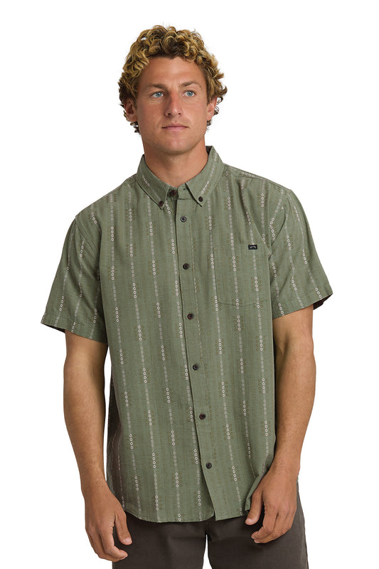 All Day Jacquard Short Sleeve Shirt - GGN