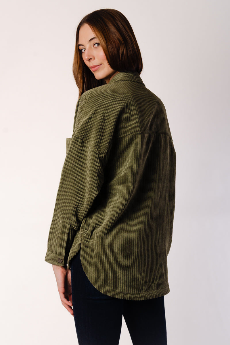 Janine Corduroy Shacket - KAL
