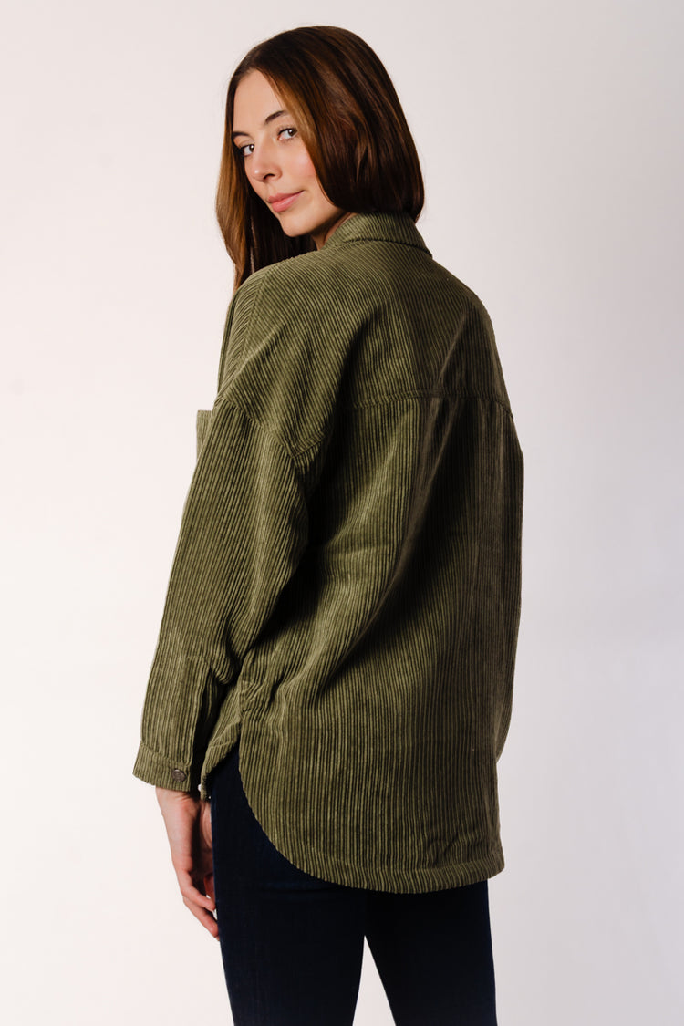 Janine Corduroy Shacket - KAL