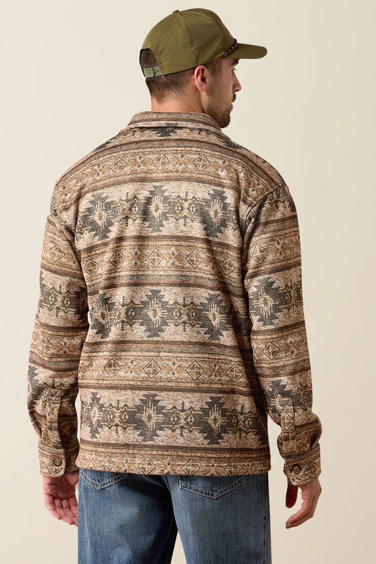 Caldwell Printed Shirt Jacket - STS