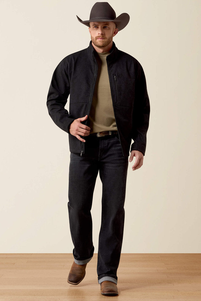 Logo Softshell Jacket - BLK