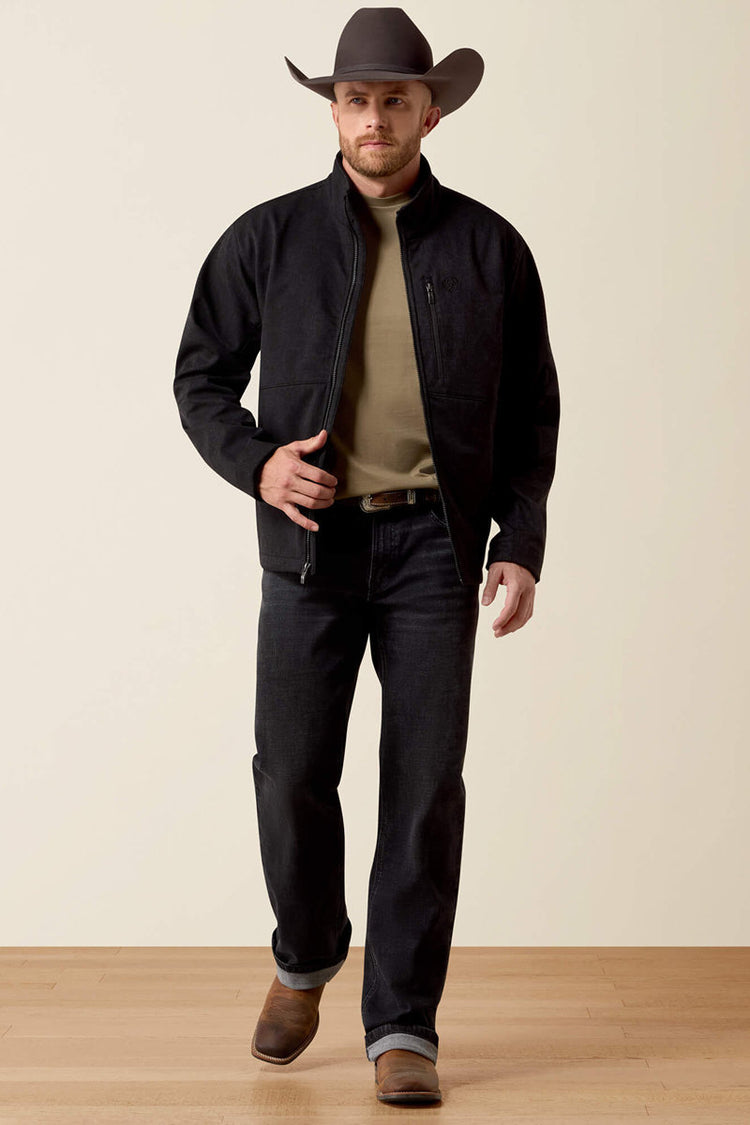 Logo Softshell Jacket - BLK
