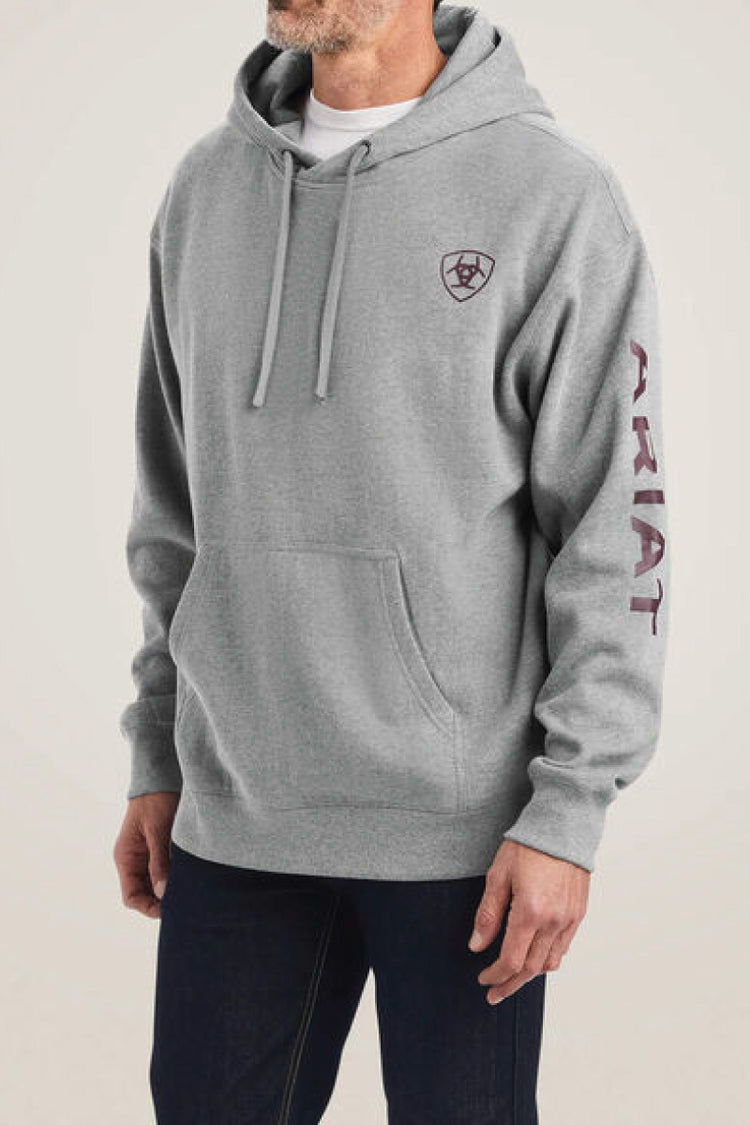 Ariat Logo Hoodie - HGRY
